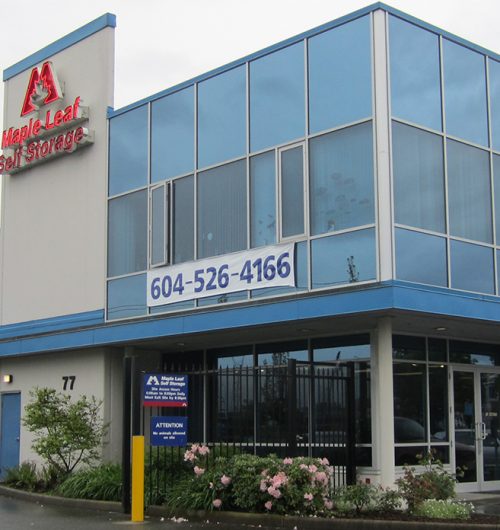 Coquitlam - United Blvd | Maple Leaf Self Storage | Vancouver