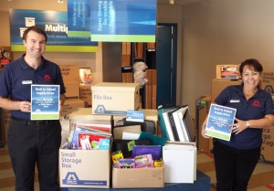 Self Storage West Vancouver School Supply Drive