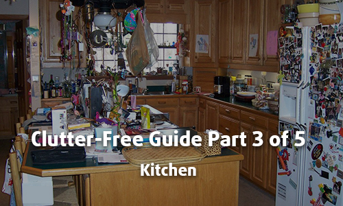 Decluttering Part 3 - Kitchen