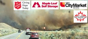 Maple Leaf Storage BC Wild Fire Disaster Supplies Donation