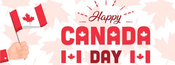 Canada Day Promotion graphic from Maple Leaf Storage